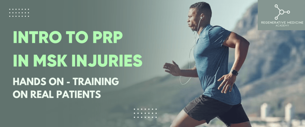 Introduction to Platelet-Rich Plasma (PRP) Therapy for Musculoskeletal Injuries 6 1 1