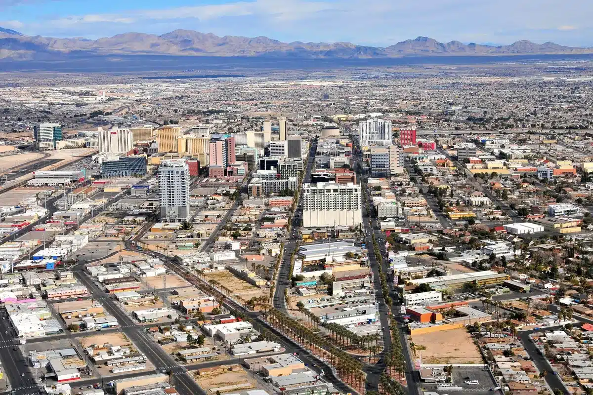 Regenerative Medicine Training In Las Vegas, Nevada 5 Aerial view of las vegas
